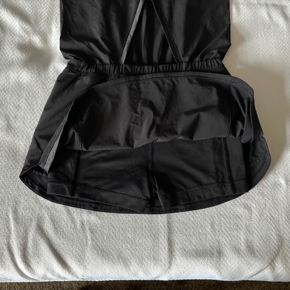 Lululemon Running Onesie, Romper, Tennis Dress, Coverup, Size 4, Black - Picture 14 of 15